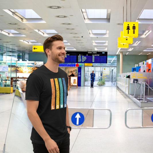 ICAO Code Unisex T-Shirt "LOWG" (Graz Airport) - Zeig deine Lieblingsflugplätze